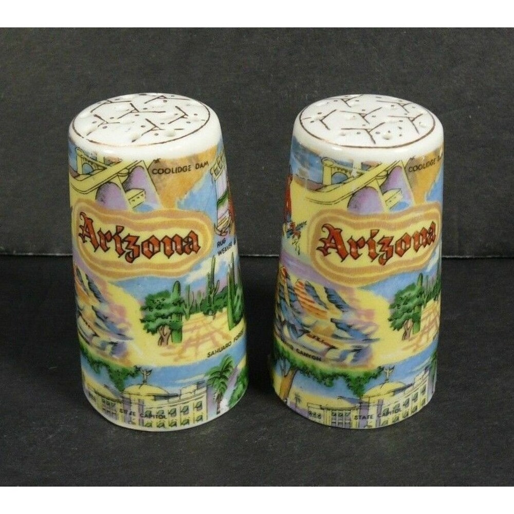 Set of Vintage ARIZONA Salt & Pepper Shakers